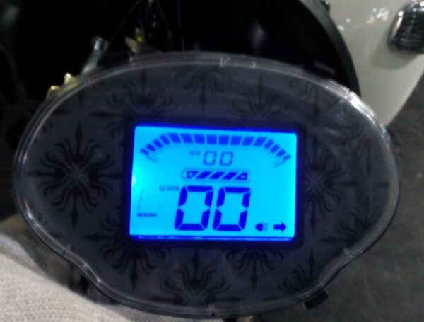DISPLAY LCD CONTAKM VELOCITA' DIGITALE - bici elettrica scooter sky II tipo z-tech