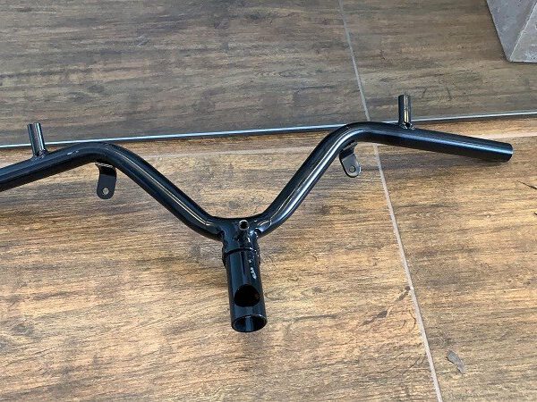 MANUBRIO E PIANTONE STERZO ANTERIORE - bici elettrica scooter sky II tipo z-tech E SCOOTER SKY II REVENGE