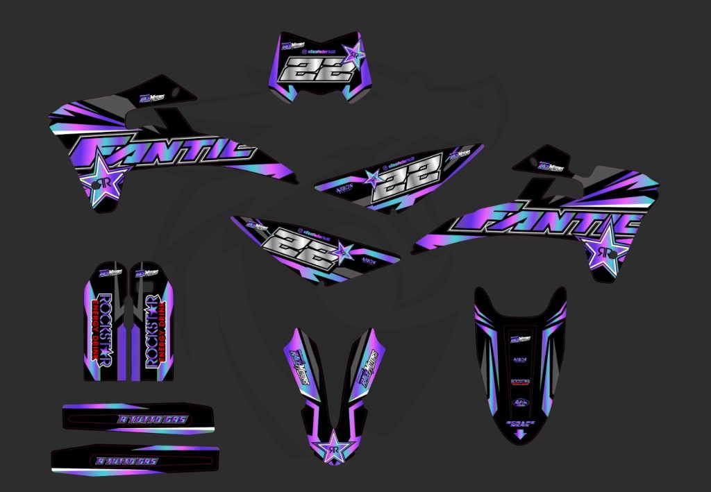 Grafica personalizzata FANTIC 125 XMF